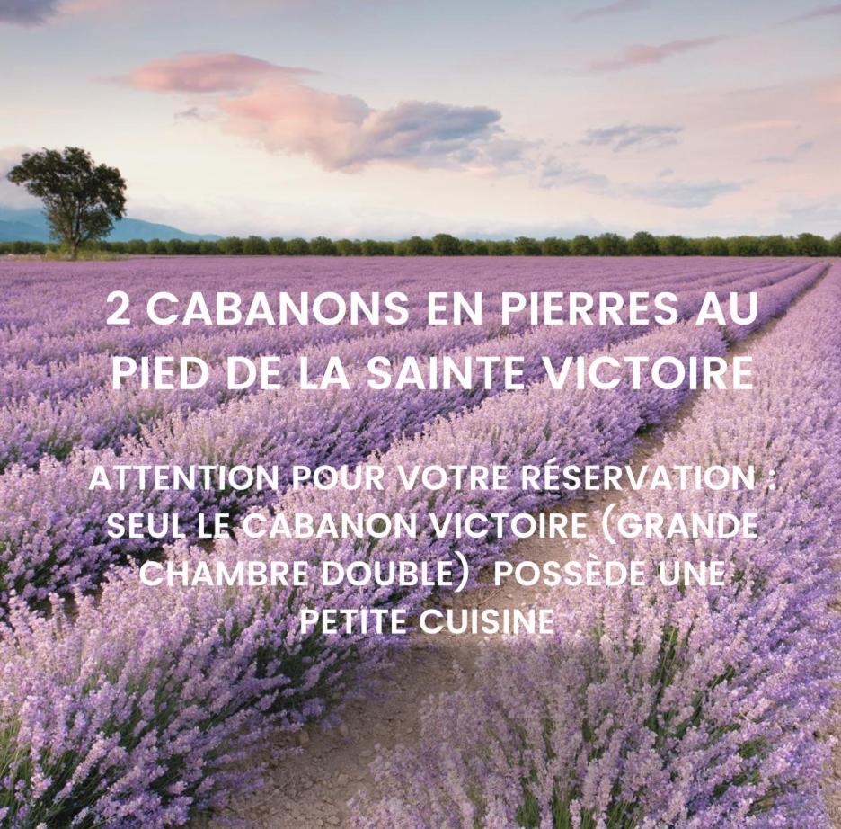 Les Cabanons Sainte Victoire Saint-Marc-Jaumegarde Exterior foto